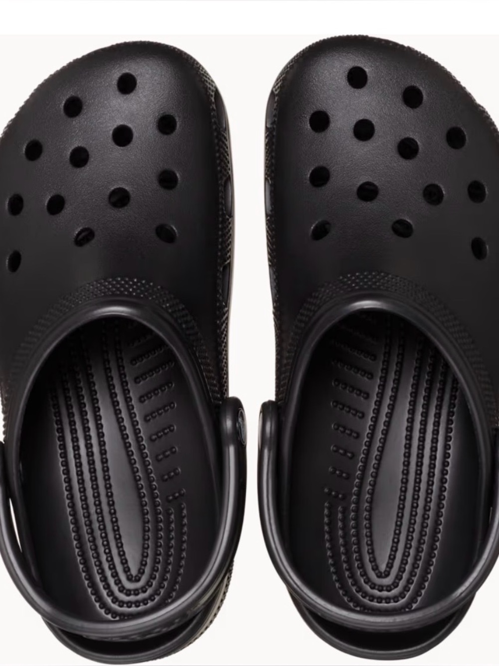 Women’s Black Slip-On Clog Shoes